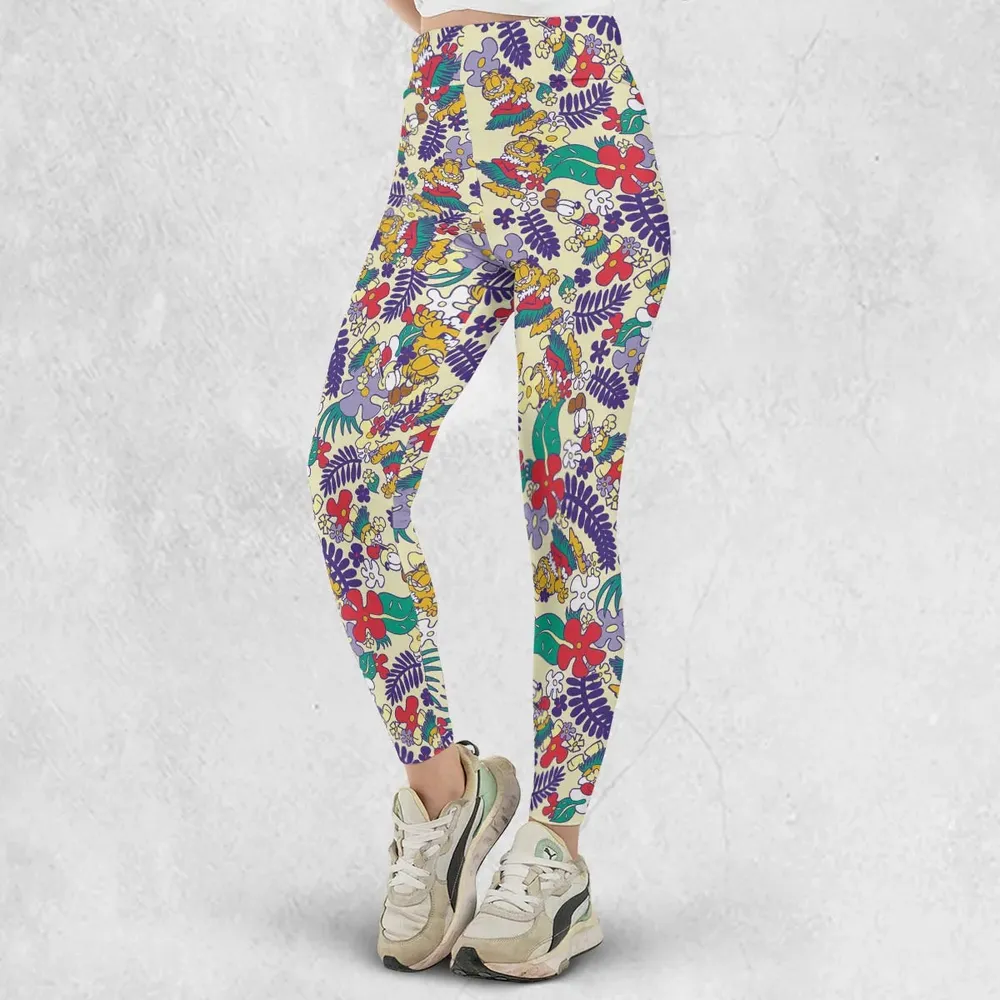 Aloha Garfield And Odie Legging - 2