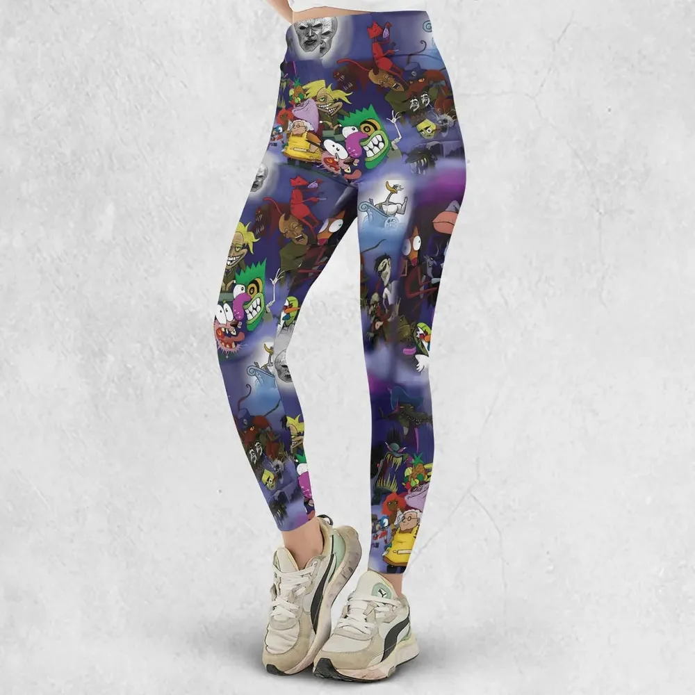 Fearless Courage the Cowardly Dog Legging - 2