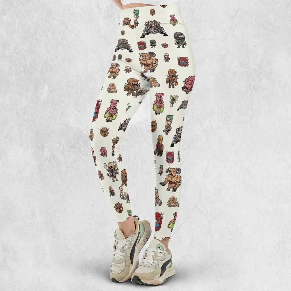 Doom Chibi Characters Legging - 2