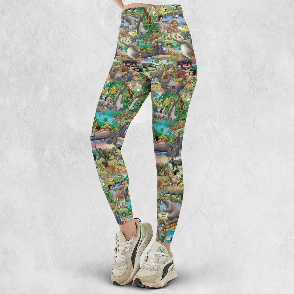 The Jungle Book Rudyard Kipling Seamless Legging - 2