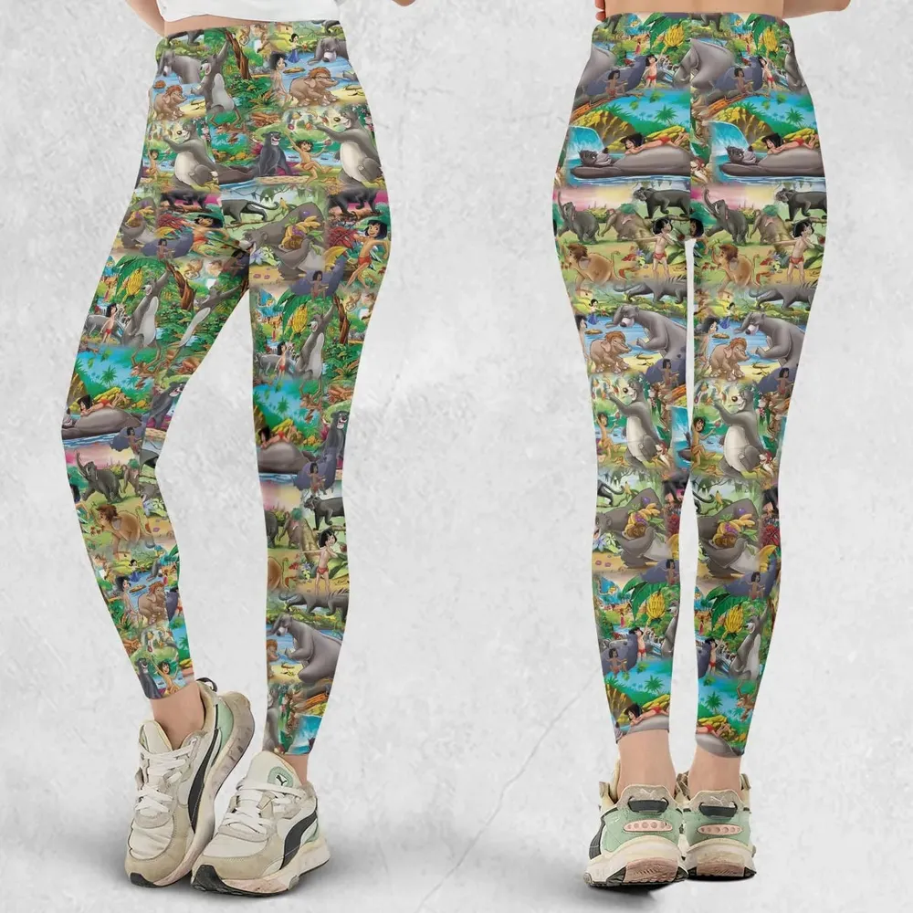 The Jungle Book Rudyard Kipling Seamless Legging - 1