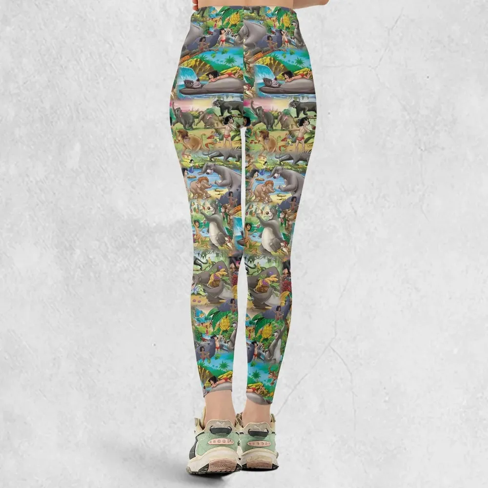 The Jungle Book Rudyard Kipling Seamless Legging - 3