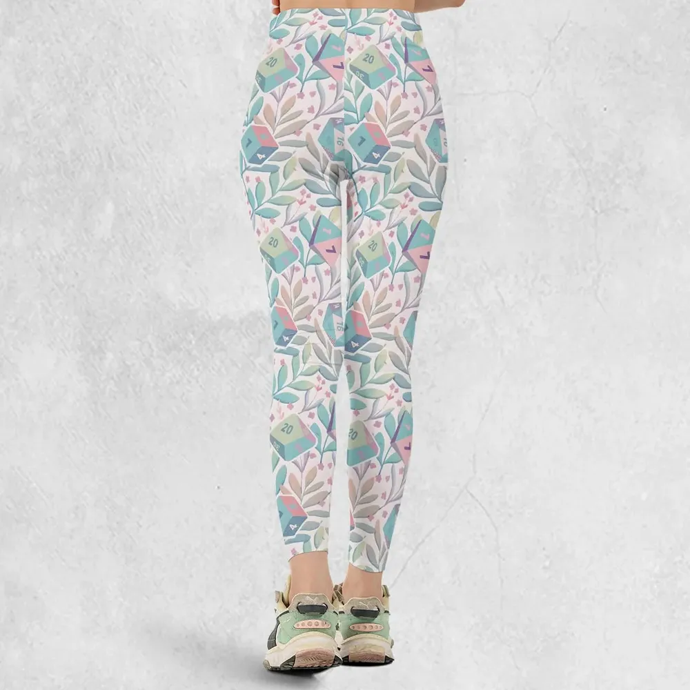 Dice Flower Soft DnD Legging - 3