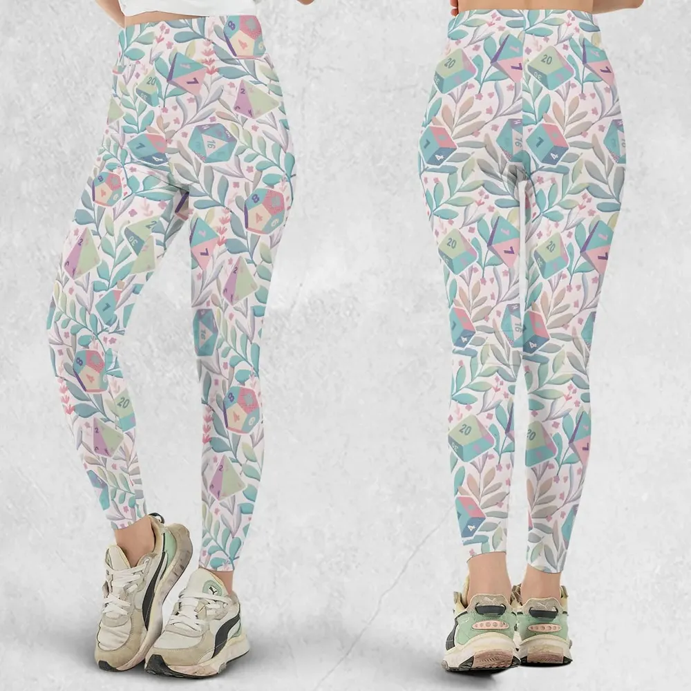 Dice Flower Soft DnD Legging - 1