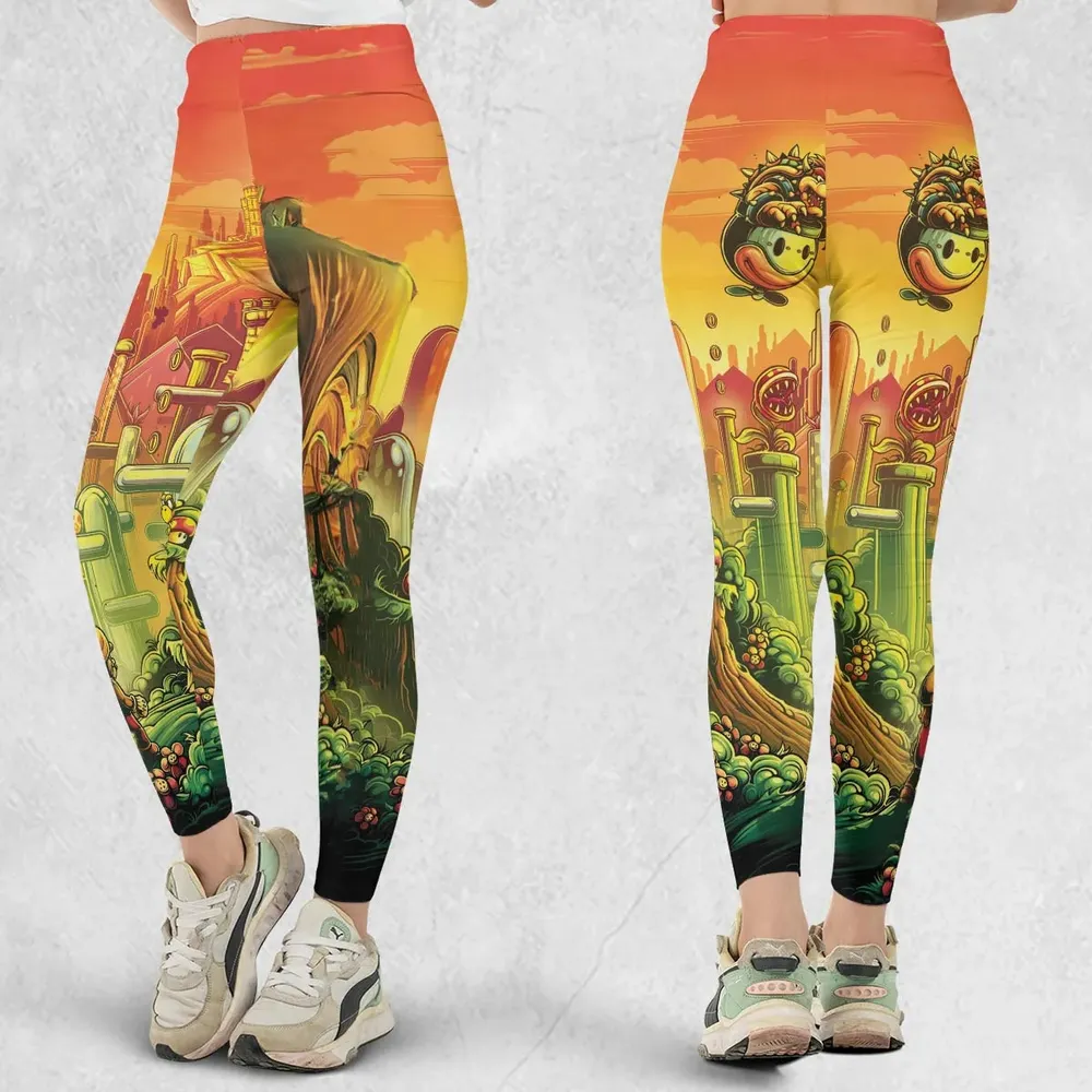 Plumber Kingdom Super Mario Legging - 1