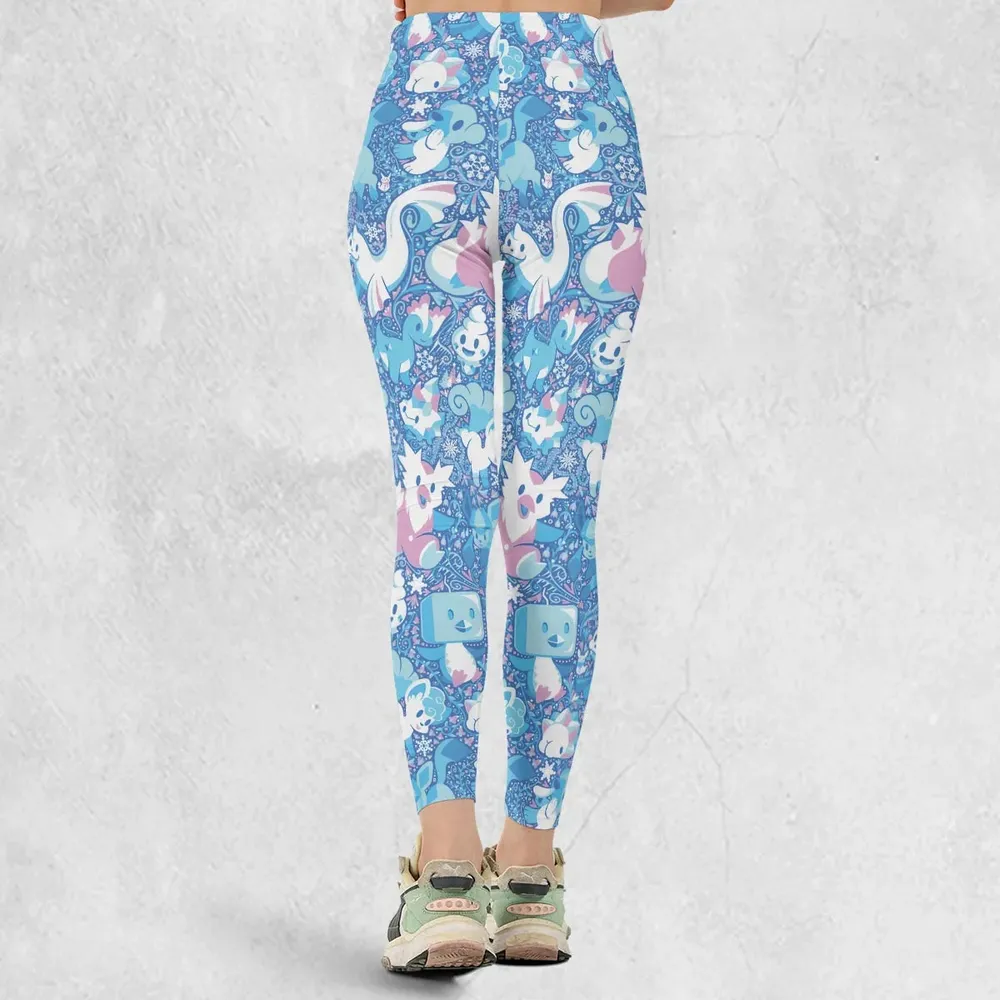 Ice Type Pokemon Legging - 3