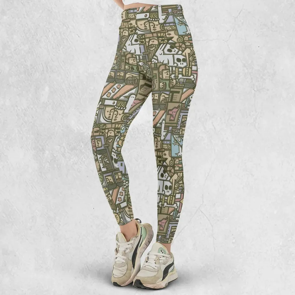 The Whole Grail Monty Python Legging - 2