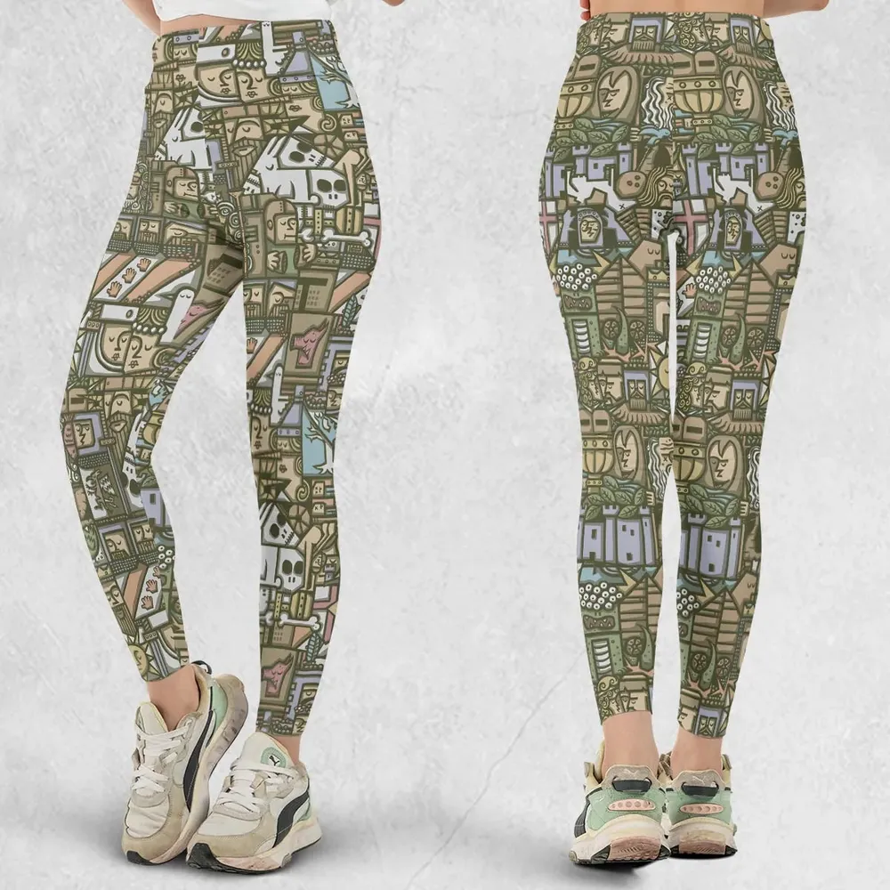 The Whole Grail Monty Python Legging - 1