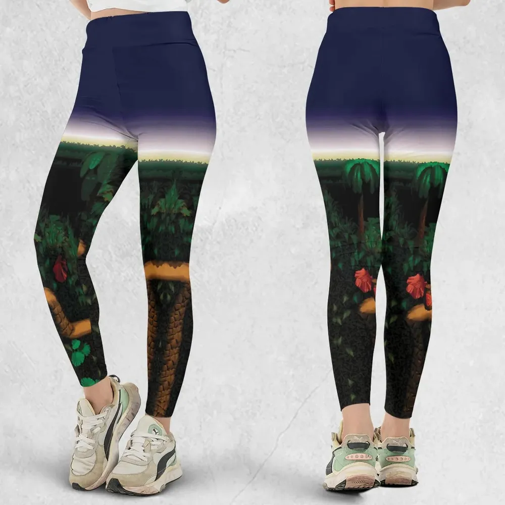 Barrel Cannon DonKey Kong Legging - 1