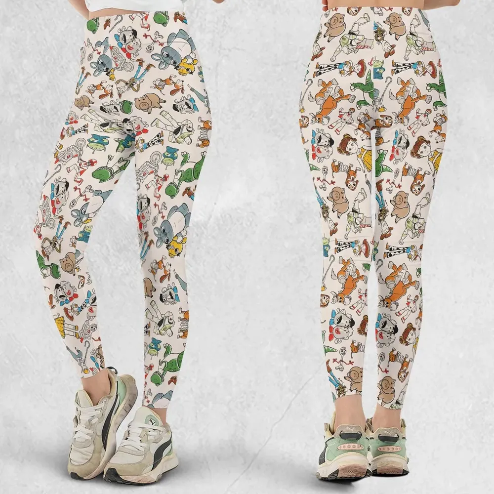 Toy Story Toss Pattern Legging - 1