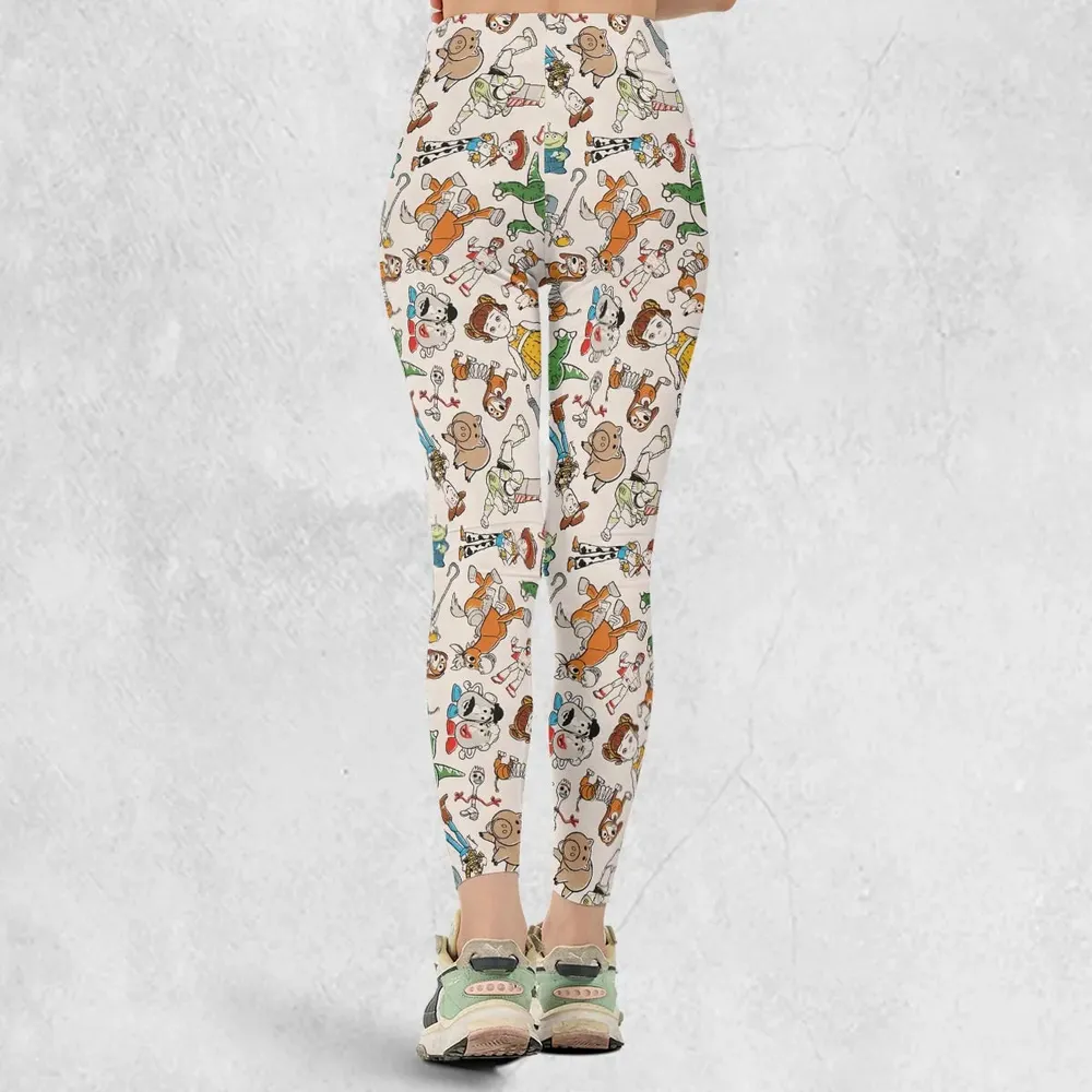Toy Story Toss Pattern Legging - 3