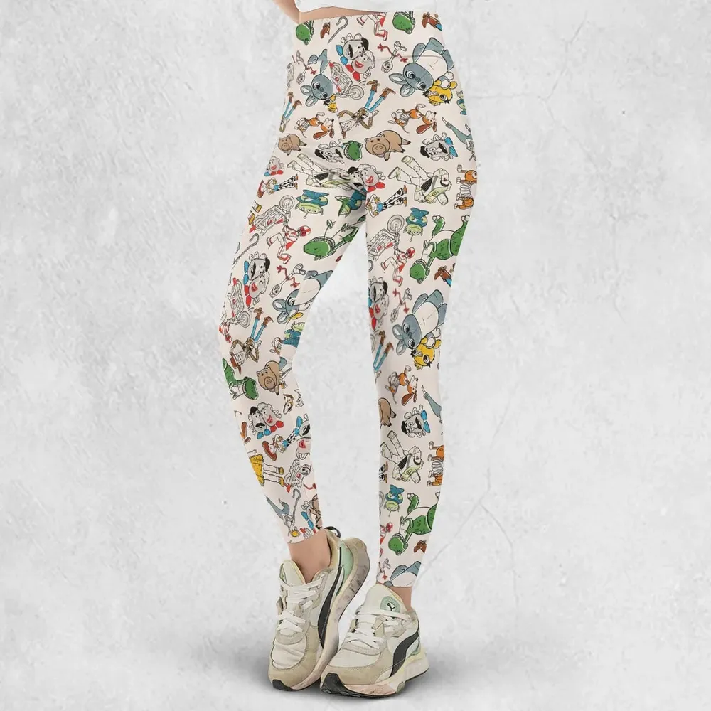 Toy Story Toss Pattern Legging - 2
