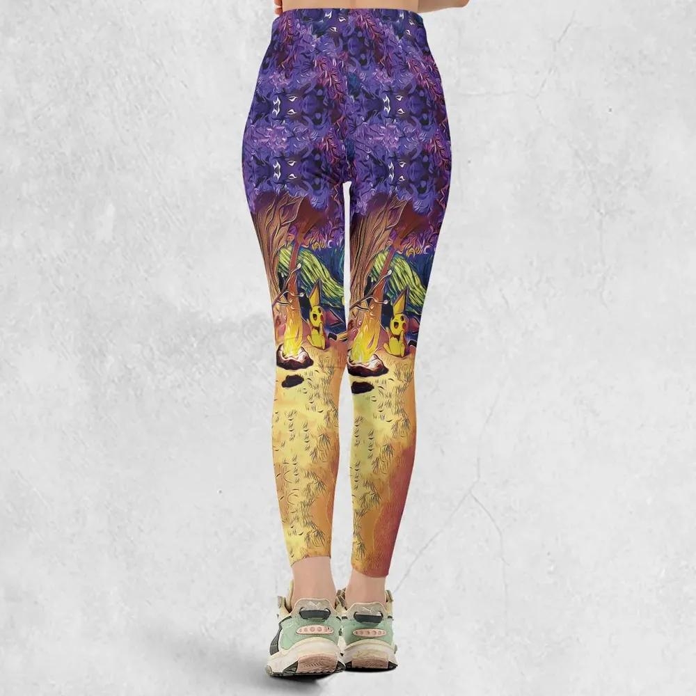 Pokemon Starry Night Campfire Legging - 3