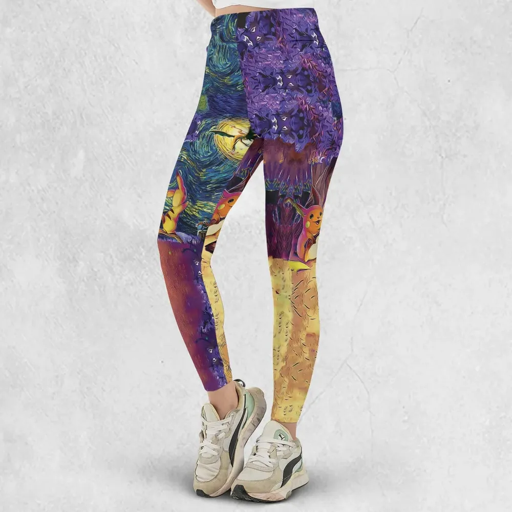 Pokemon Starry Night Campfire Legging - 2