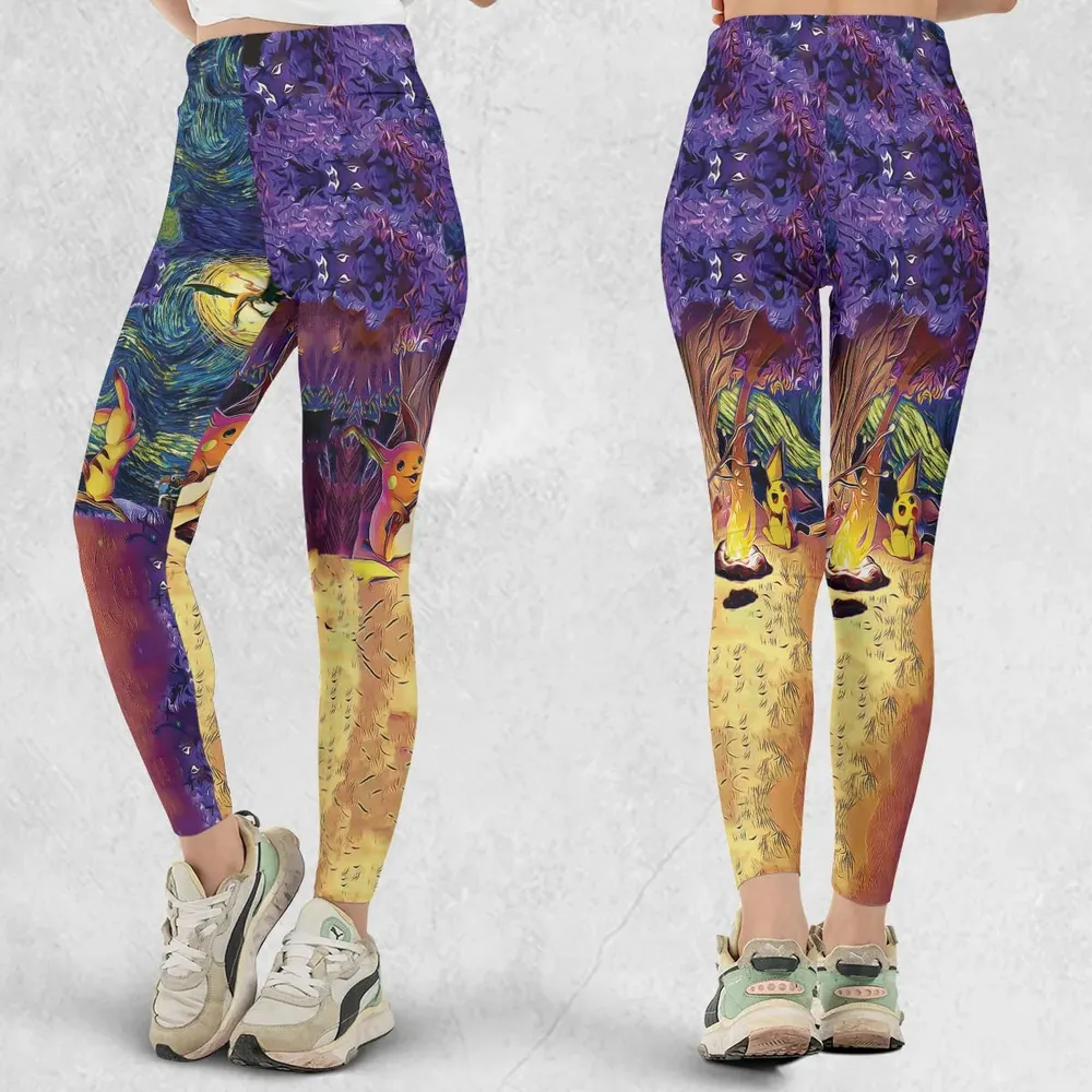 Pokemon Starry Night Campfire Legging - 1