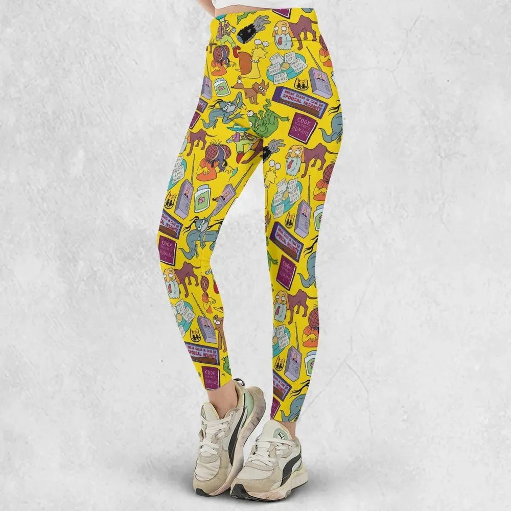 Treehouse of Horror The Simpson Legging - 2