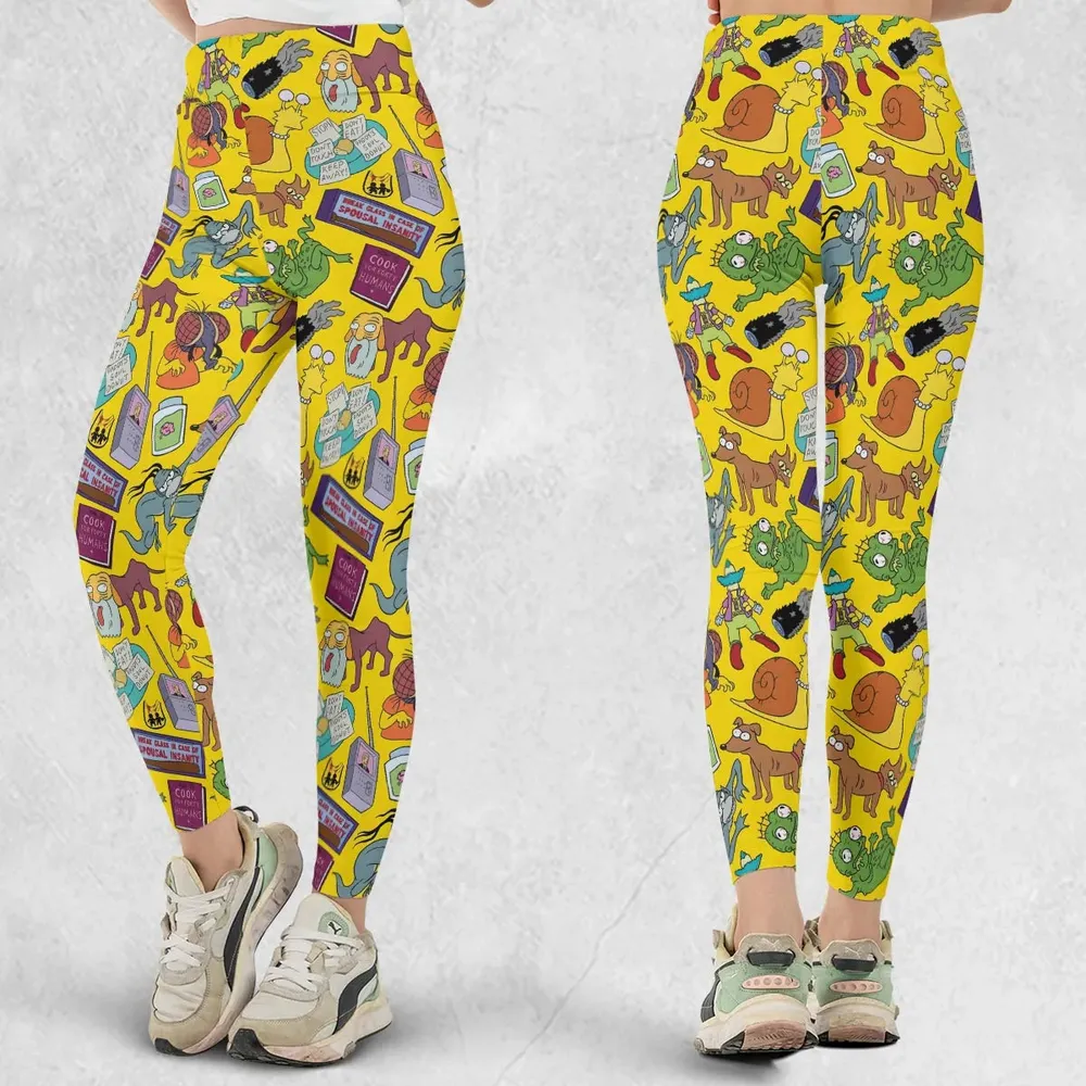Treehouse of Horror The Simpson Legging - 1