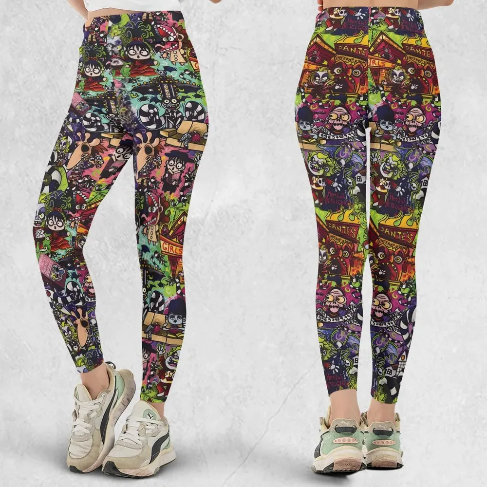 Spooky Chic Beetlejuice Legging - 1