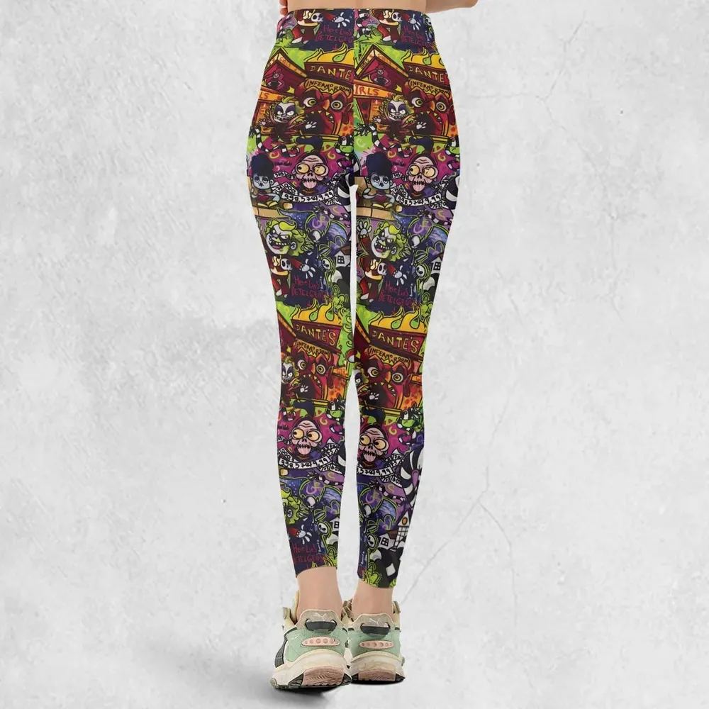 Spooky Chic Beetlejuice Legging - 3