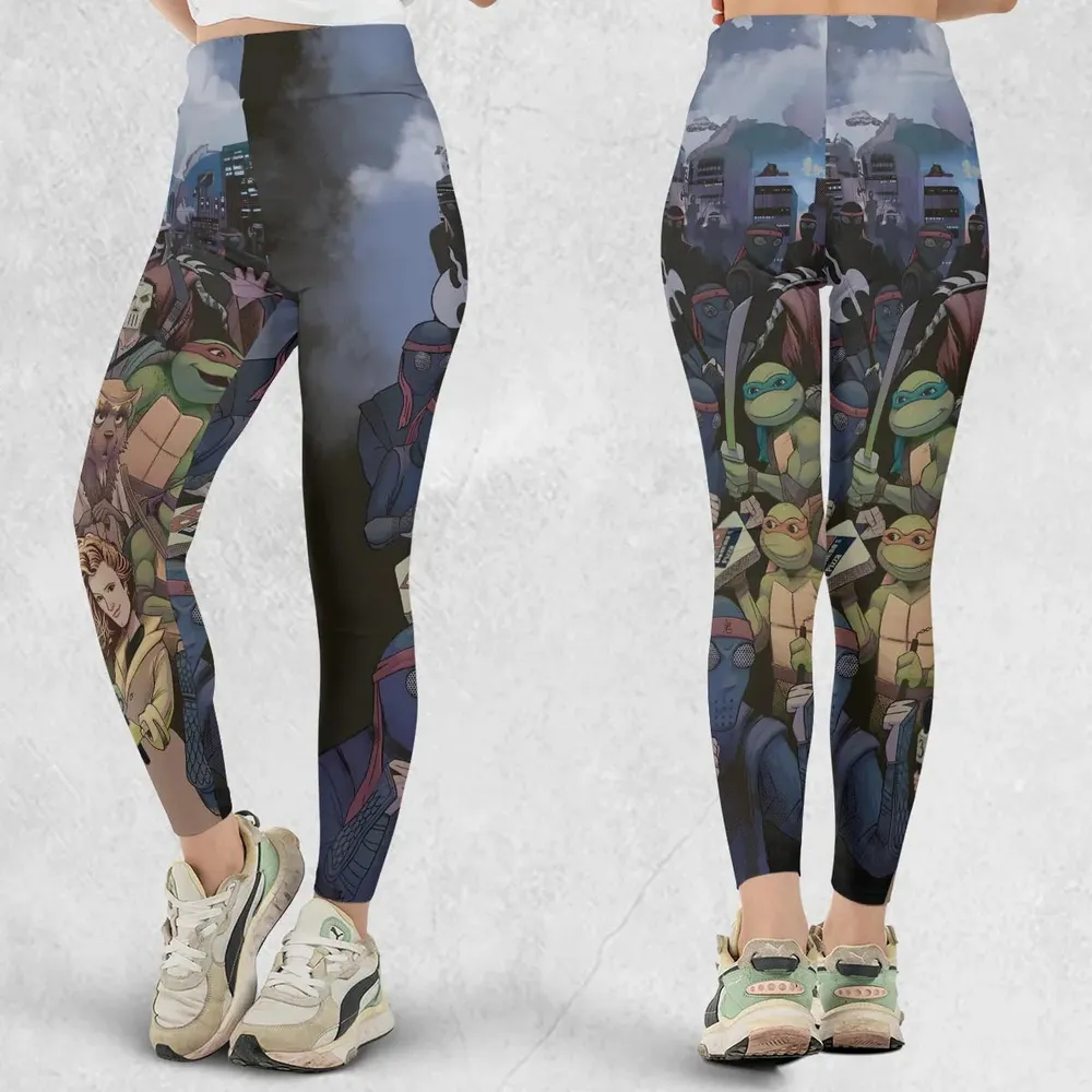 Turtles vs Ninja Teenage Mutant Ninja Turtles Legging - 1