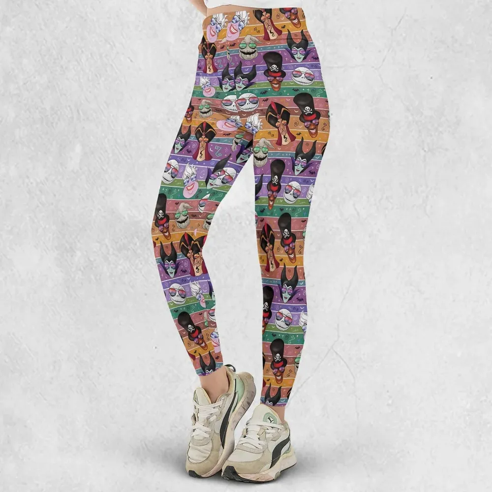 Chillin' like a Villain Summer Vibes Legging - 2