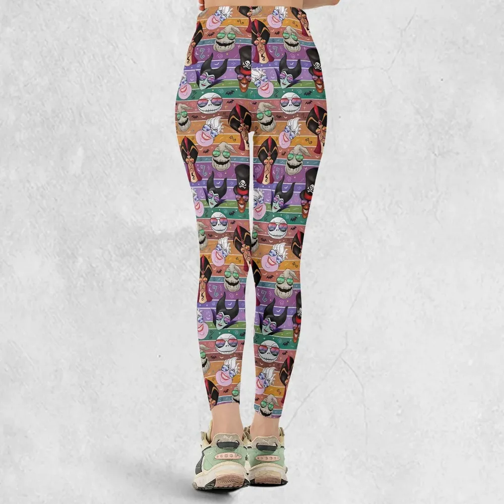 Chillin' like a Villain Summer Vibes Legging - 3