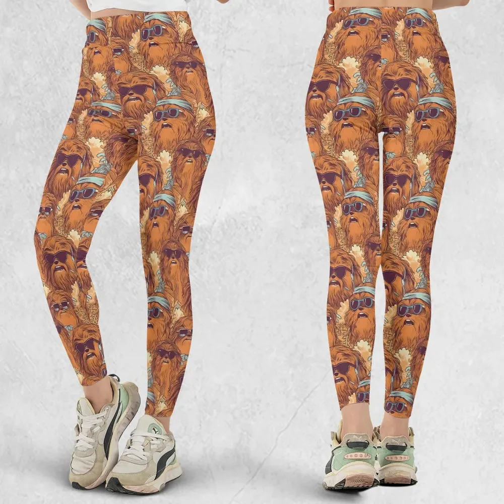 Retro Chewy Summer Vibes Legging - 1