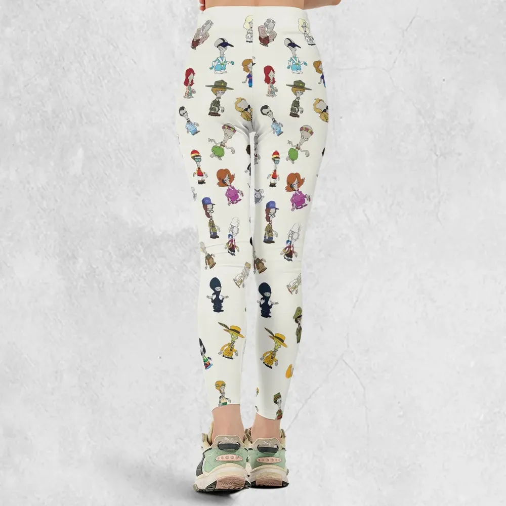 Roger persona Pop culture American Dad Legging - 3
