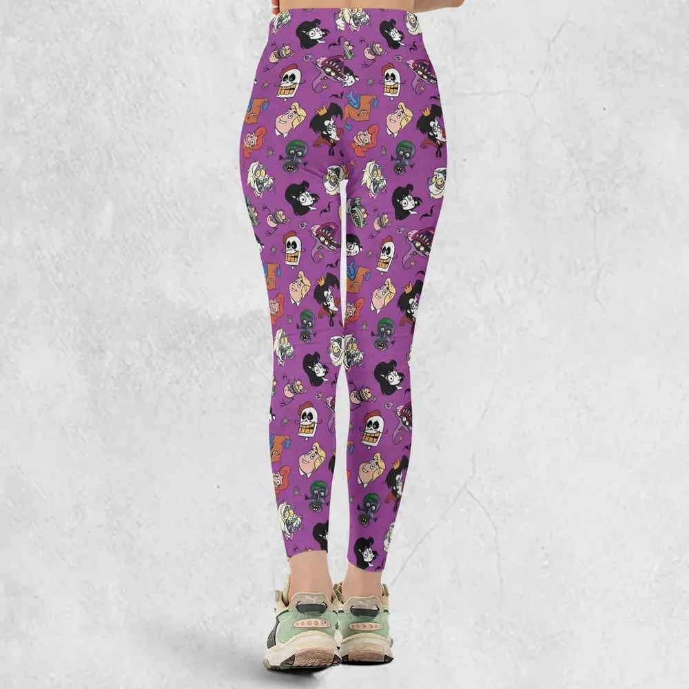 Beetlejuice Cartoon Vintage Legging - 3