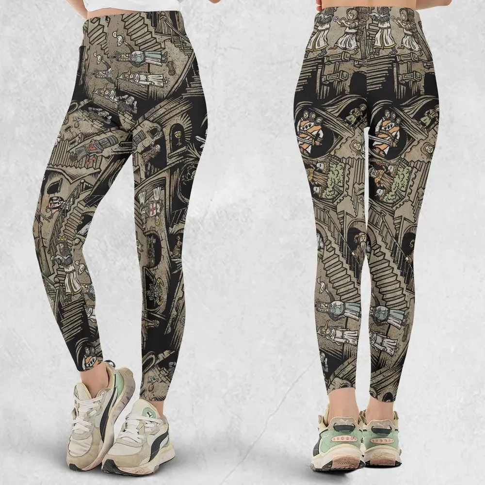 Monty Escher’s Relativity Legging - 1