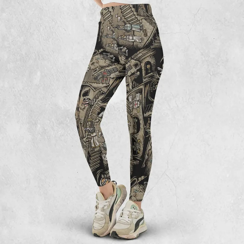 Monty Escher’s Relativity Legging - 2
