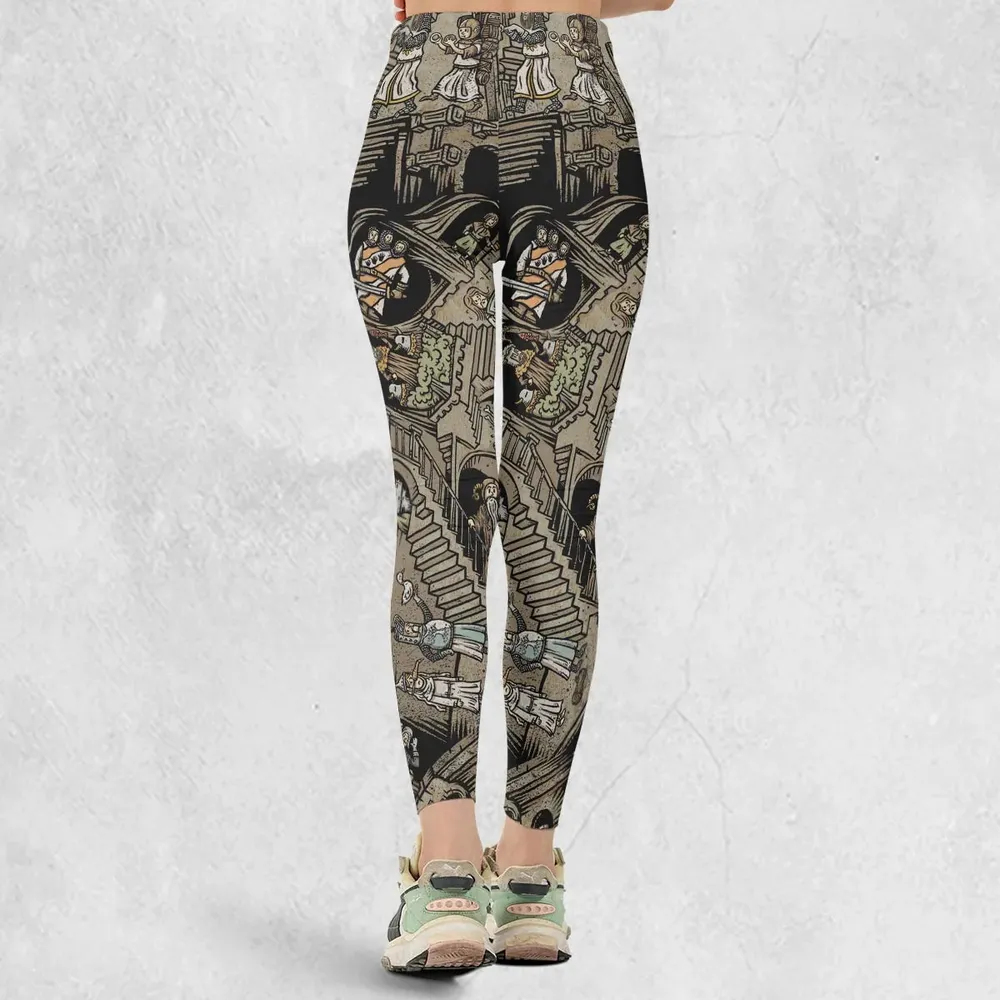 Monty Escher’s Relativity Legging - 3