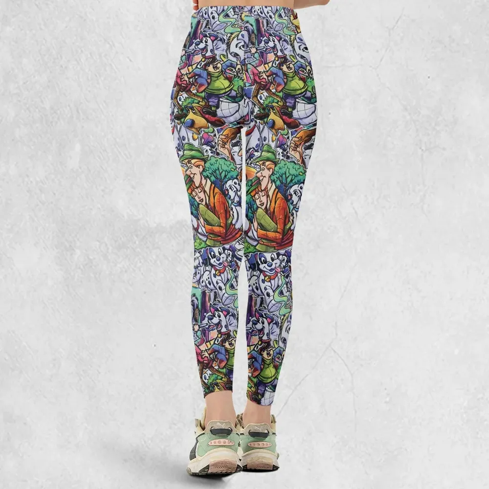 101 Dalmatians Main 90s Legging - 3