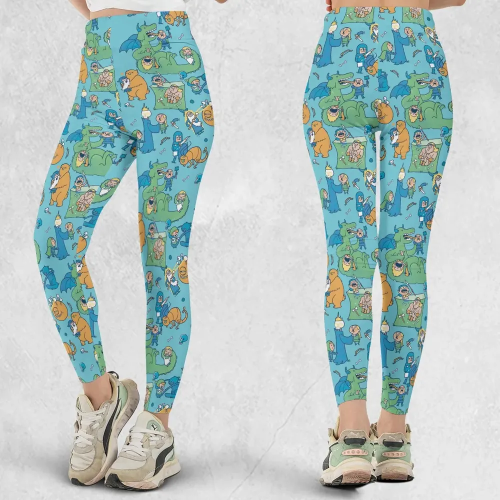 Total Party Kill DnD Legging - 1