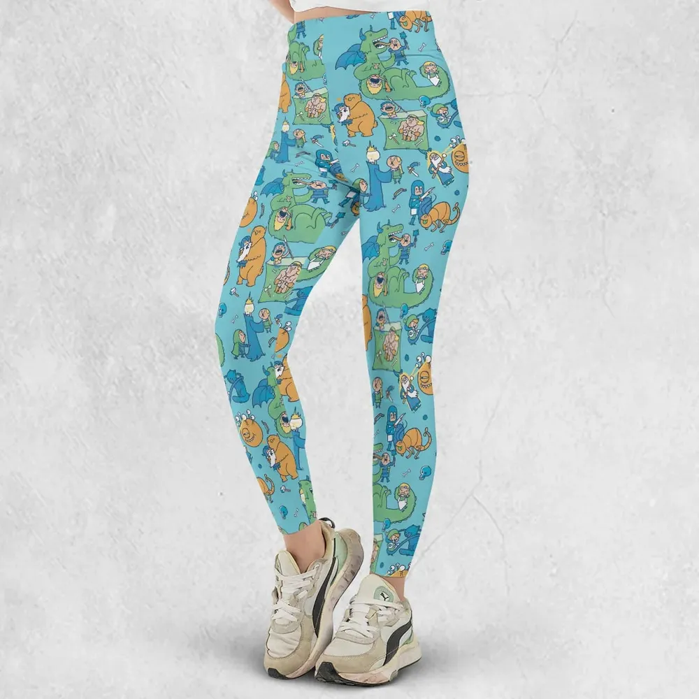 Total Party Kill DnD Legging - 2