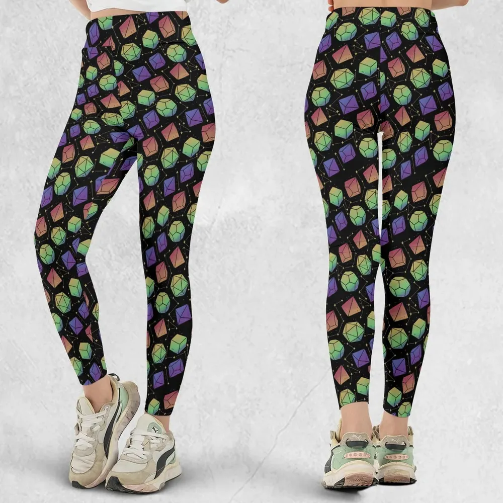 Rainbow Galaxy DnD Legging - 1