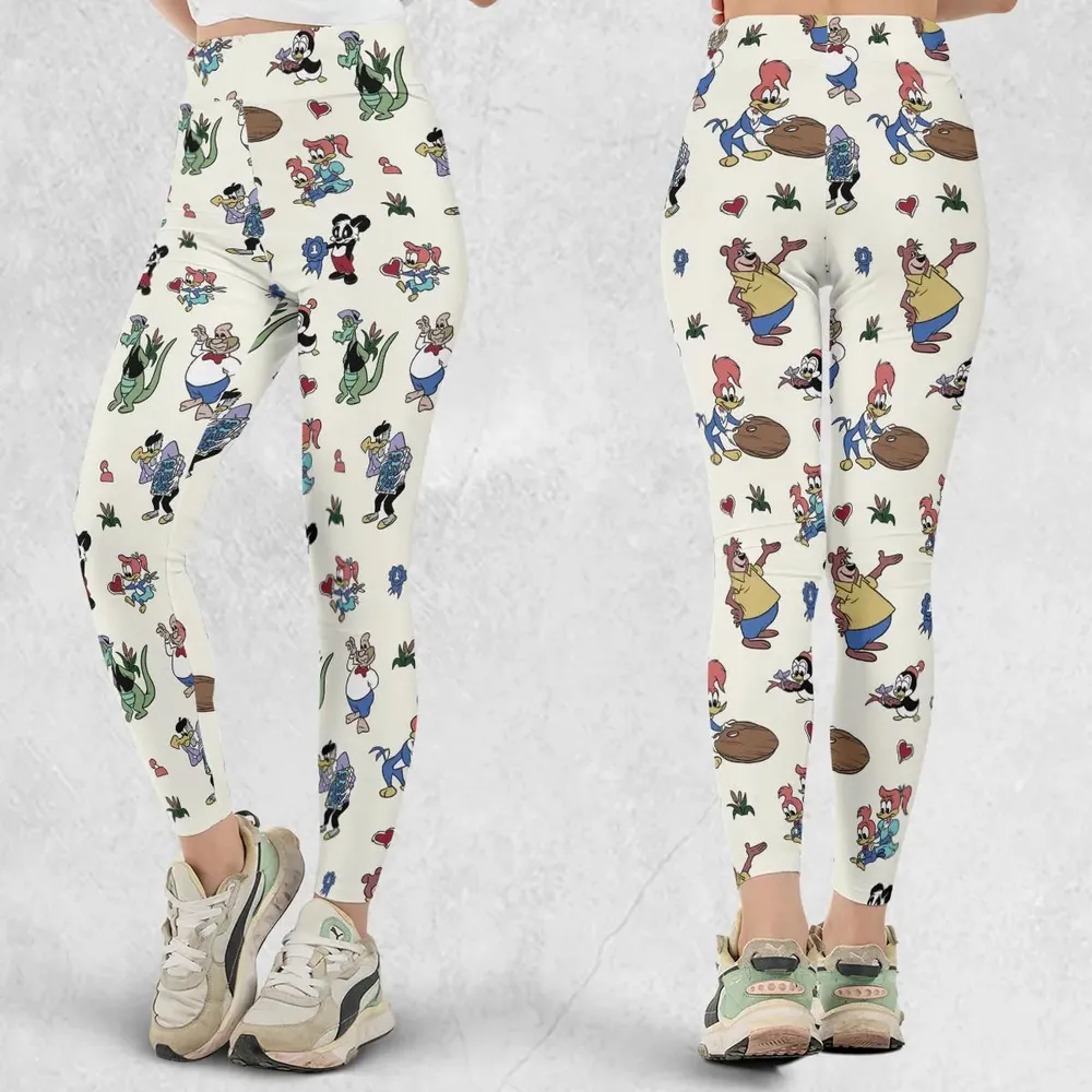Woody Woodpecker Walter Lantz Legging - 1