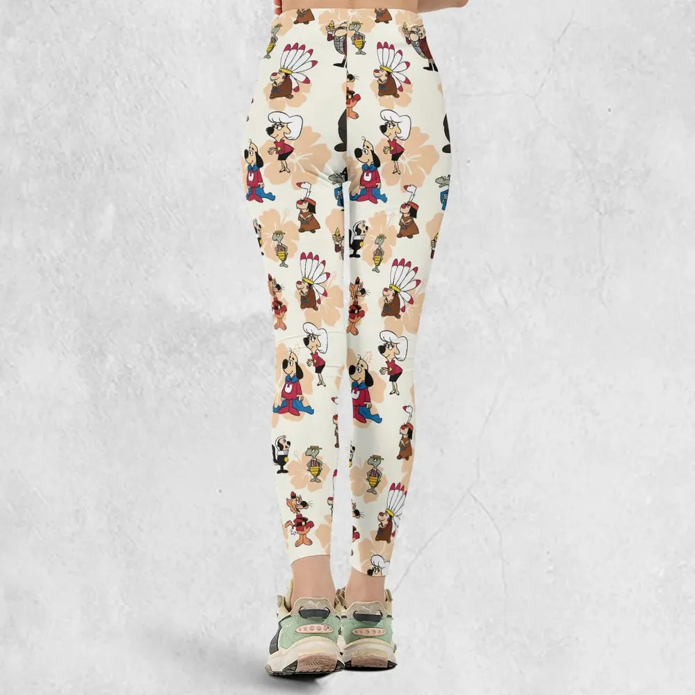 Nostalgia Underdog Characters Legging - 3