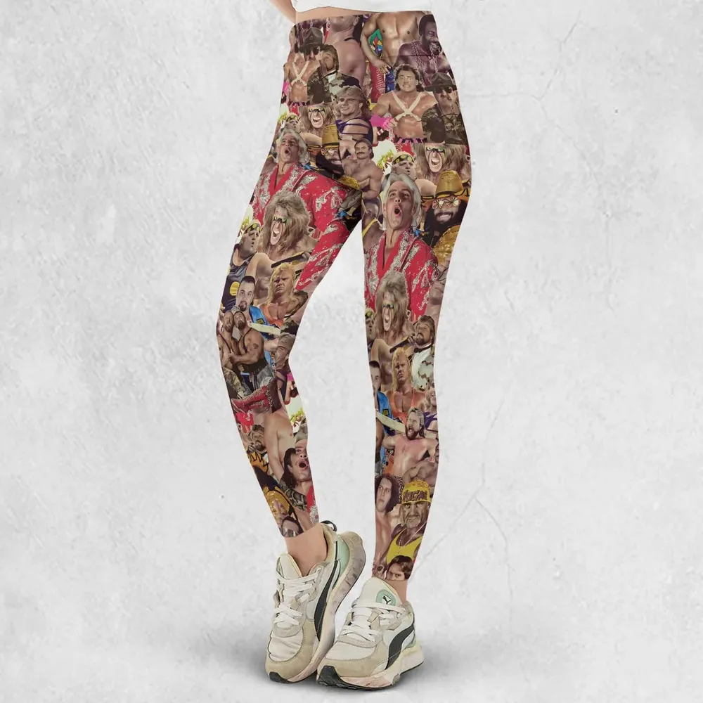 Pro Wrestlers Legging - 2