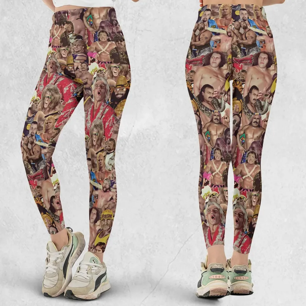 Pro Wrestlers Legging - 1