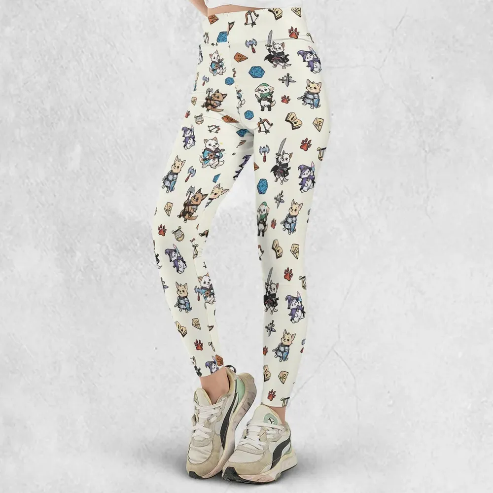 Dungeons and Dogs DnD Legging - 2