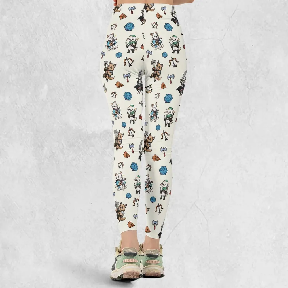 Dungeons and Dogs DnD Legging - 3