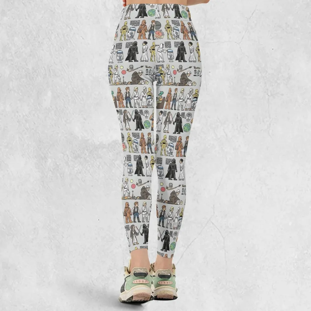 Egyptian Galaxy Wars Legging - 3