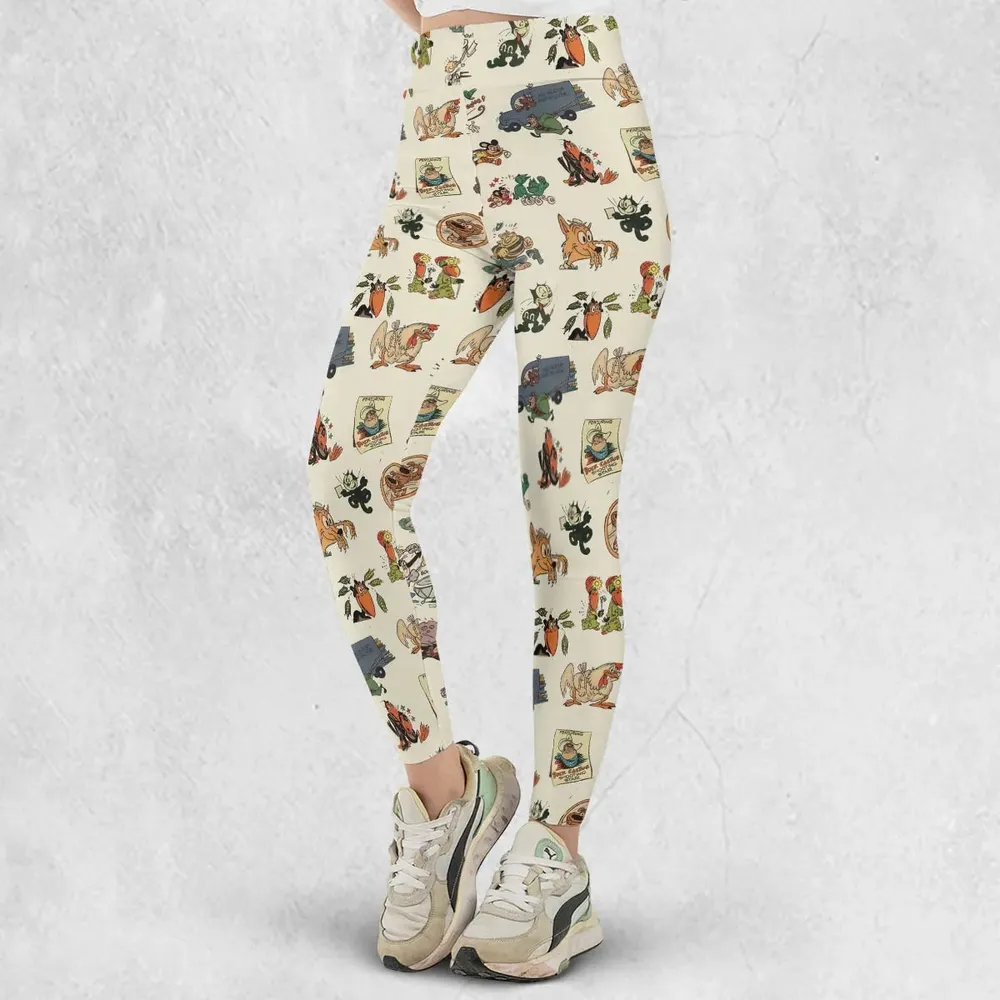 Nostalgia Terrytoons Characters Legging - 2