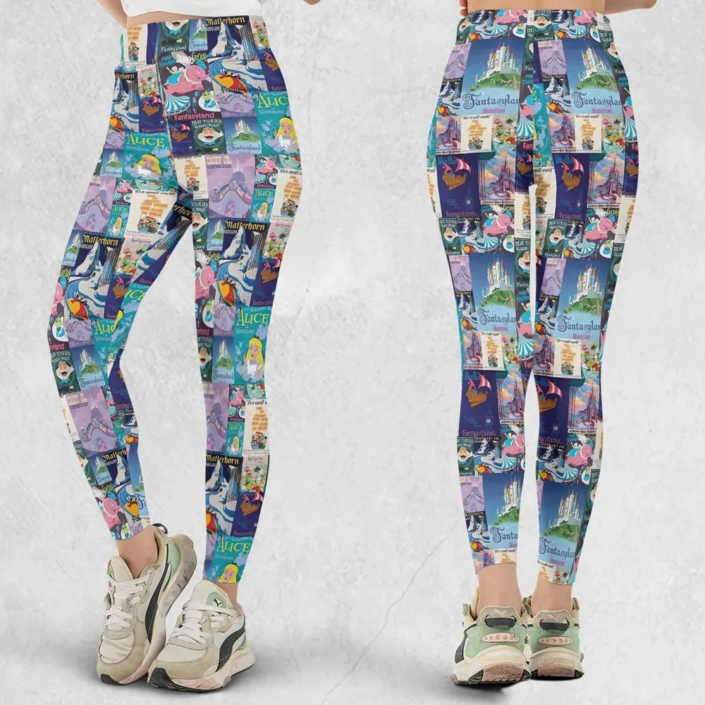 Fantasyland Theme Park Legging - 1