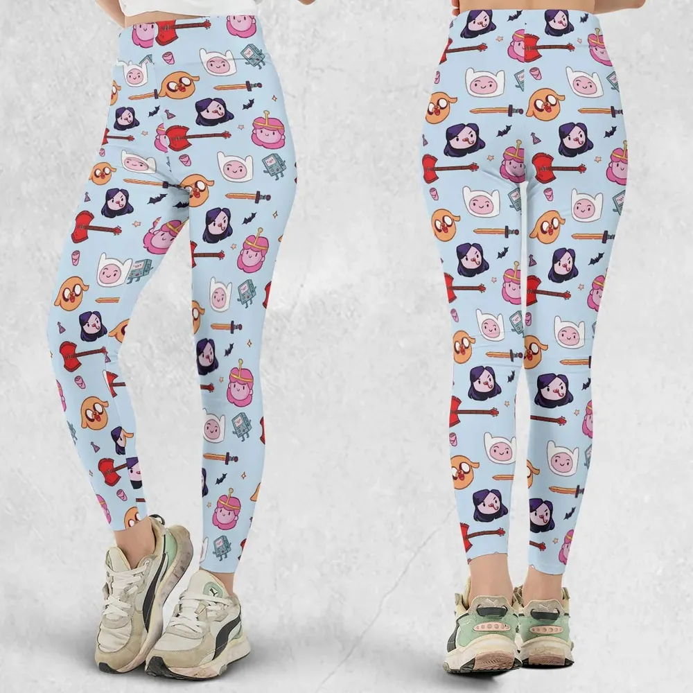 The Gang Adventure Time Legging - 1