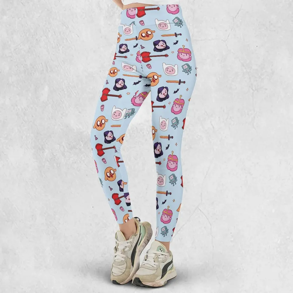 The Gang Adventure Time Legging - 2