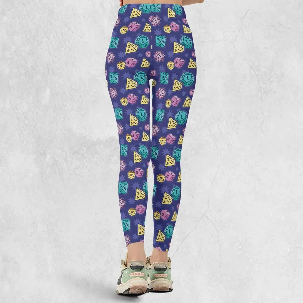 Pixel Dice DnD Legging - 3