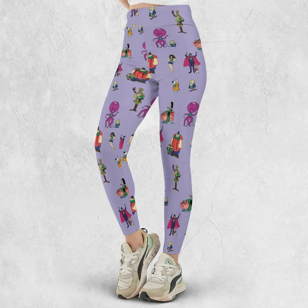 Really Rotten Scooby's All-Star Laff-A-Lympics Legging - 2