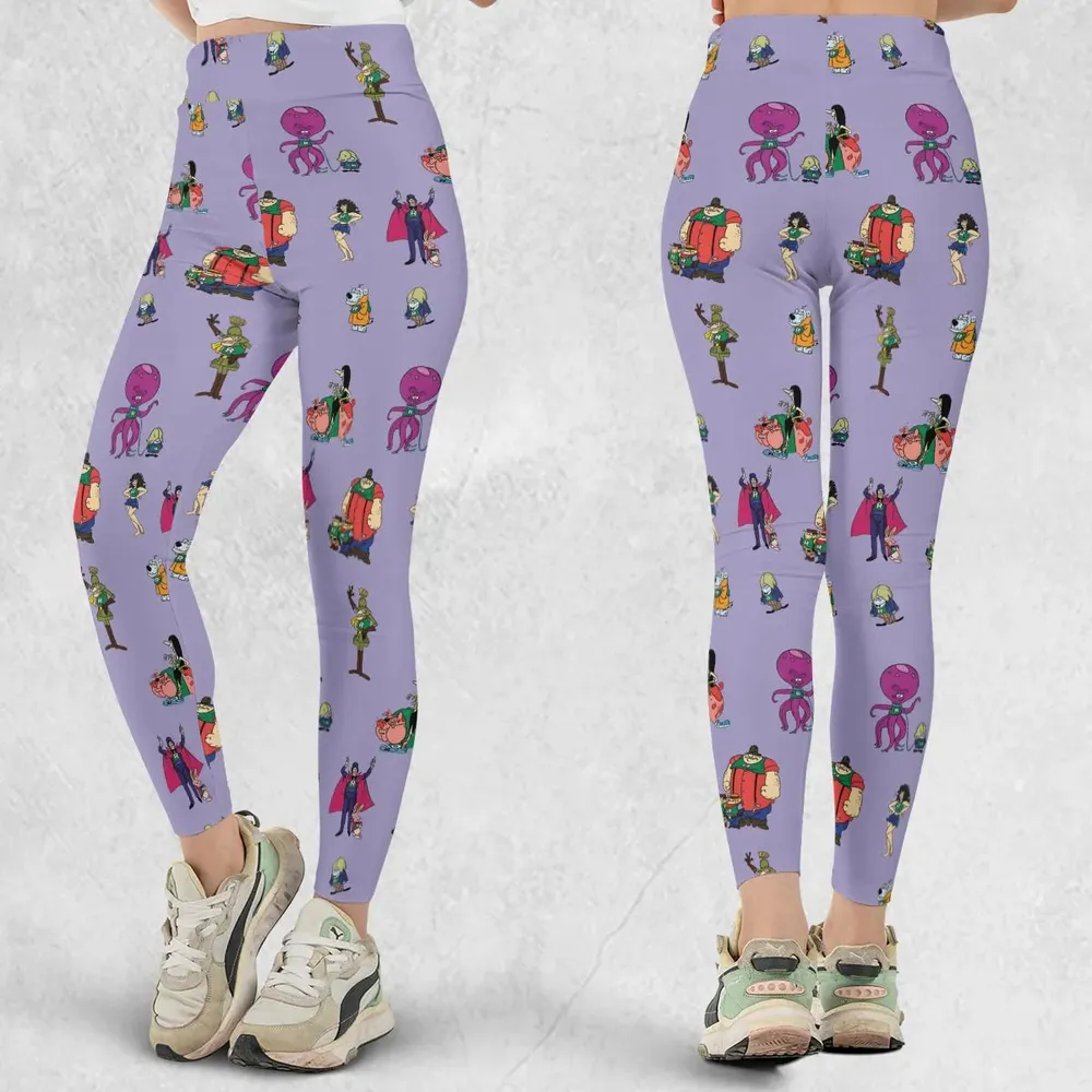 Really Rotten Scooby's All-Star Laff-A-Lympics Legging - 1